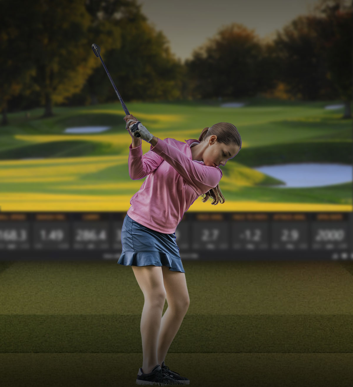3-2 Indoor Golf Simulator